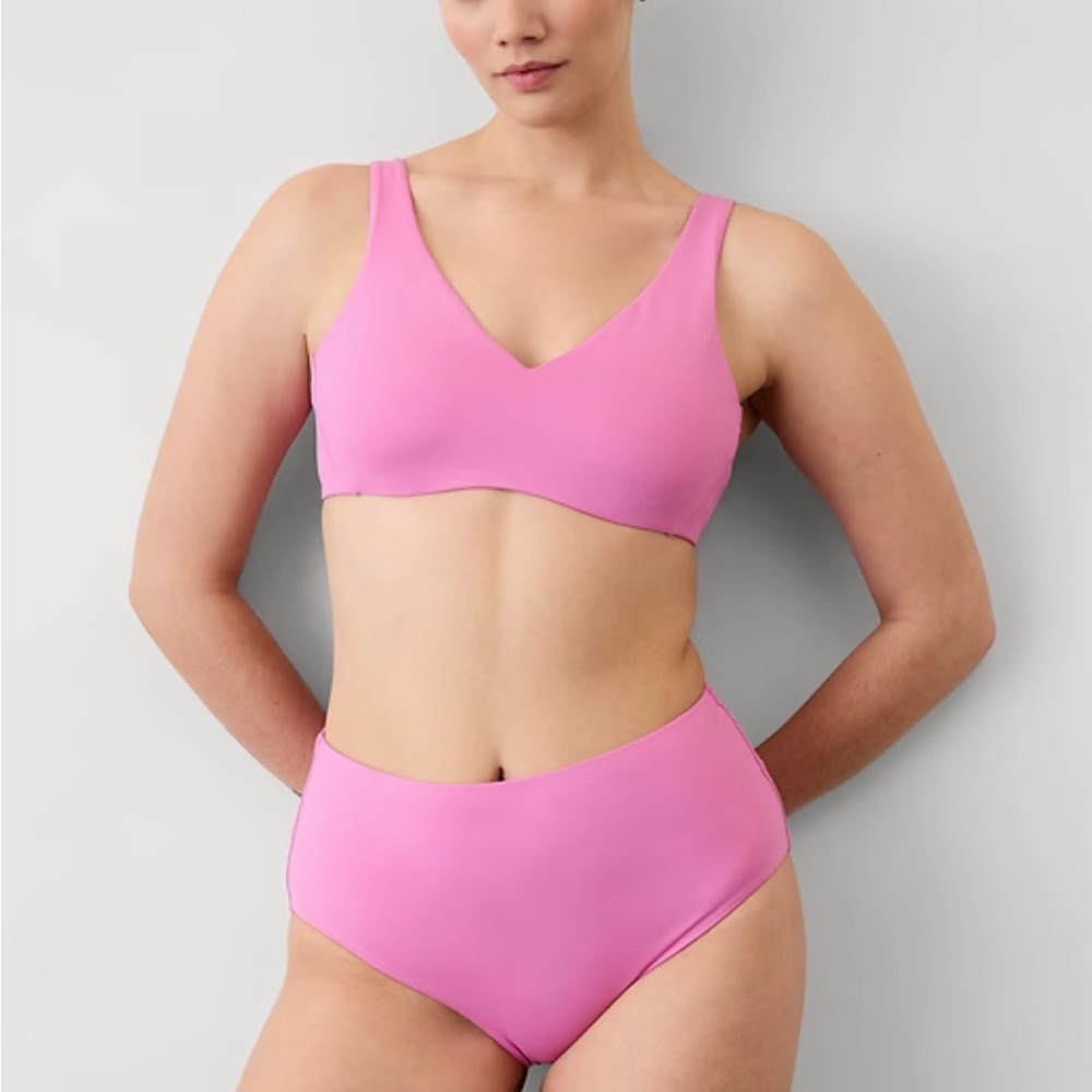 *NWT* Athleta Paradise Underwire Bikini Top with High-Waist Bottoms